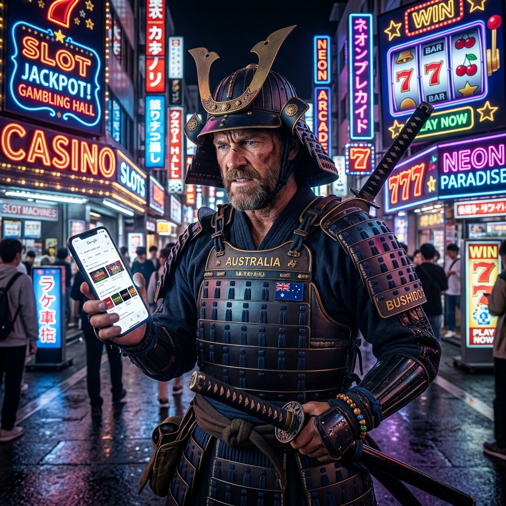 Many Australian players miss out on top casino bonuses because they misspell 'Spin Samurai' online.